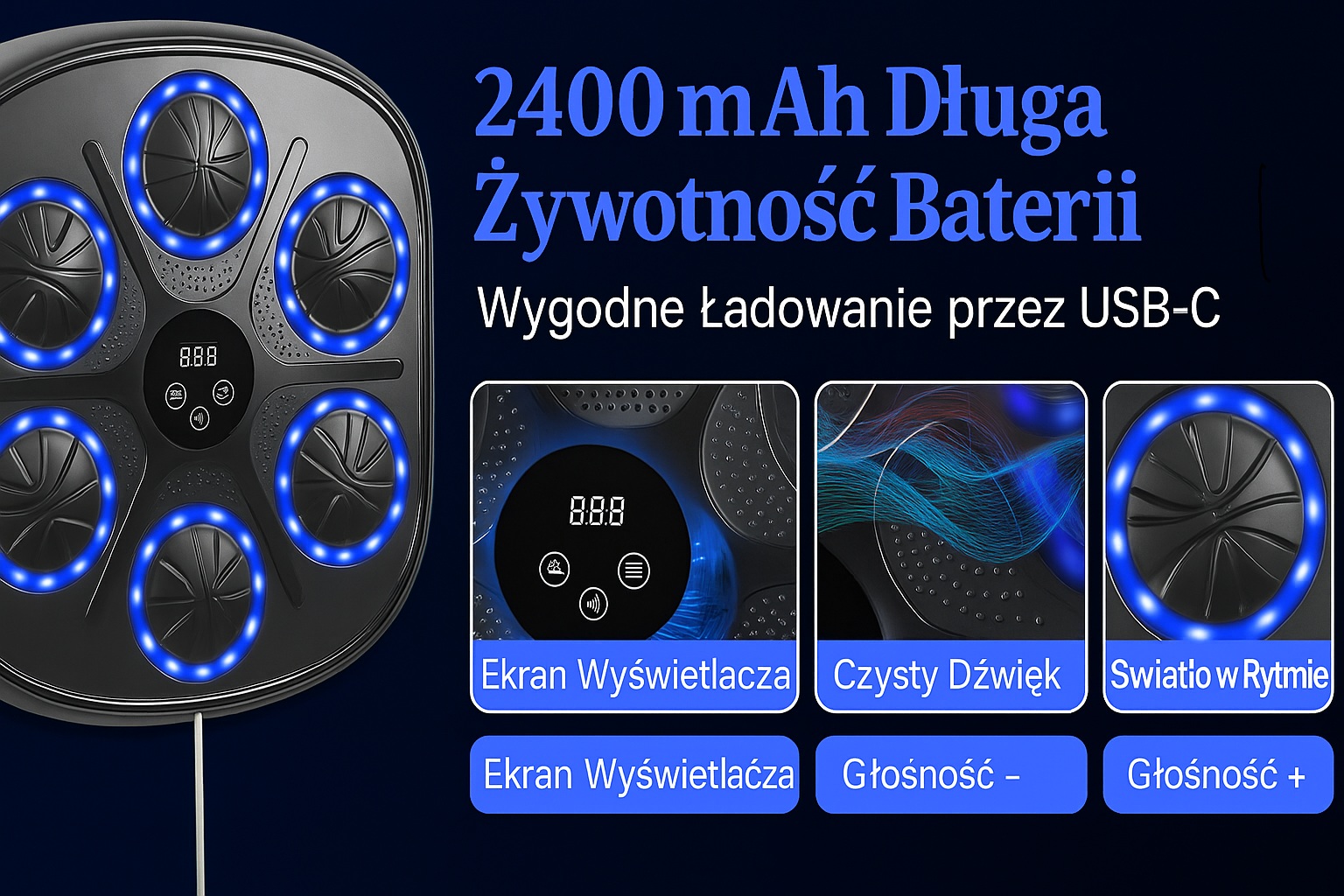 długa żywotność baterii