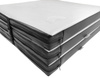 Materac gimnastyczny składany UNDERFIT 180 x 60 x 6 cm twardy biały