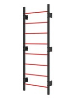 Drabinka gimnastyczna metalowa UNDERFIT 228 x 79 cm czerwona