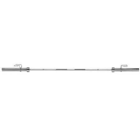Gryf olimpijski prosty + zaciski UNDERFIT 220 cm