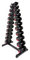 Zestaw hantli gumowanych 2 x 1-10 (110 kg) + stojak A UF11632