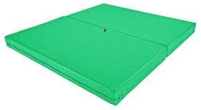 Materac Pole Dance UNDERFIT 130 x 120 x 10 cm miękki zielony