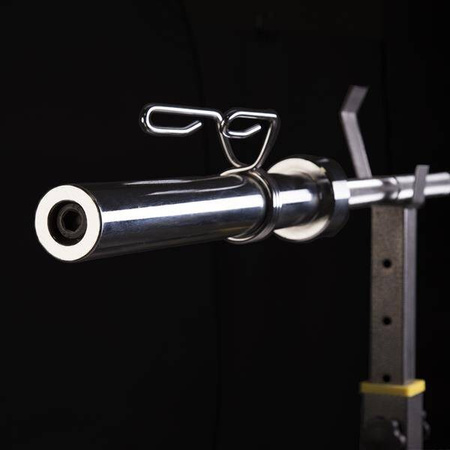 Gryf olimpijski prosty + zaciski UNDERFIT 220 cm