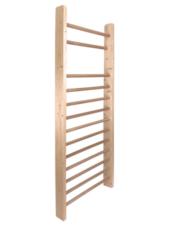 Drewniana drabinka gimnastyczna UNDERFIT 250 x 70 cm