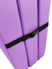 Materac gimnastyczny składany trzyczęściowy UNDERFIT 210 x 100 x 10 cm fioletowy