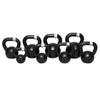 Kettlebell żeliwny czarny UNDERFIT 10 kg