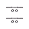 Gryf krótki z gwintem i zaciskami (30mm) UNDERFIT 35 cm - 2 sztuki