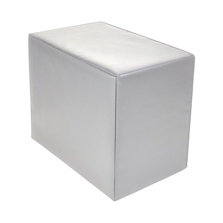 Skrzynia plyometryczna Soft Box UNDERFIT 60 x 50 x 40 cm szara