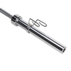 Gryf olimpijski prosty + zaciski UNDERFIT 220 cm