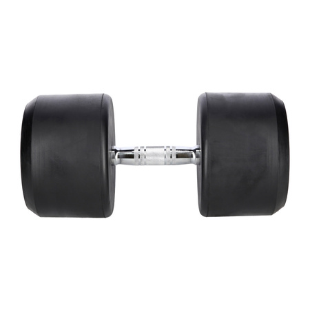 Hantla gumowana 50 kg UNDERFIT do ćwiczeń siłowych fitness