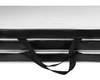 Materac gimnastyczny składany UNDERFIT 195 x 100 x 5 cm twardy biały