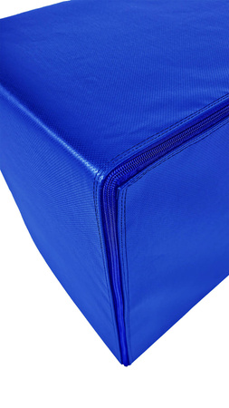 Skrzynia plyometryczna Soft Box UNDERFIT 50 x 40 x 30 cm niebieska