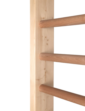 Drewniana drabinka gimnastyczna UNDERFIT 240 x 70 cm