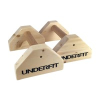 Drewniane uchwyty do pompek paraletki UNDERFIT 28 cm