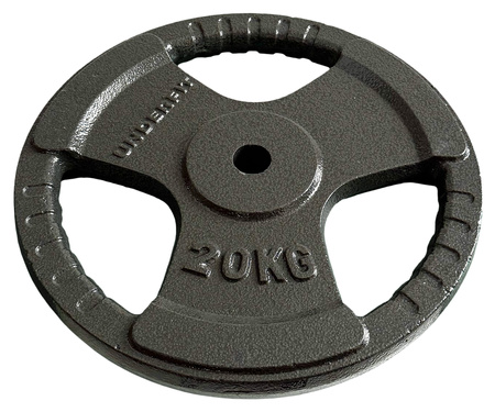 Obciążenie żeliwne Hammertone BLACK UNDERFIT (31 mm) 20 kg