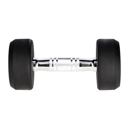 Hantla gumowana 5 kg UNDERFIT do ćwiczeń siłowych fitness