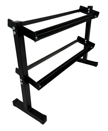 Stojak na hantle 2-poziomowy Compact UNDERFIT regulowana szerokość 350 kg