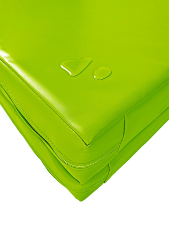 Materac asekuracyjny składany UNDERFIT 140 x 100 x 10 cm seledynowy