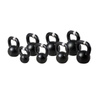 Kettlebell żeliwny czarny UNDERFIT 10 kg