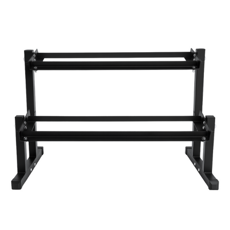 Stojak na hantle 2-poziomowy Step UNDERFIT regulowana szerokość 350 kg