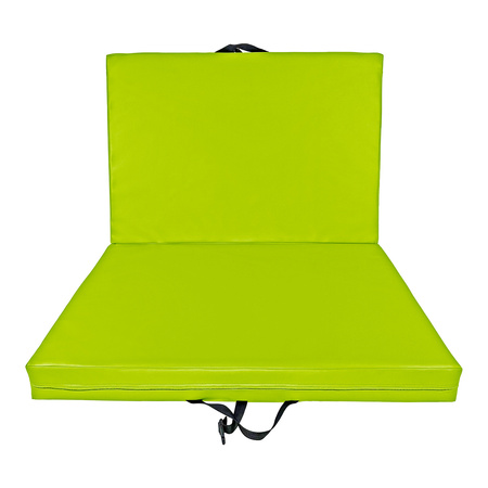 Materac asekuracyjny składany UNDERFIT 140 x 100 x 10 cm seledynowy