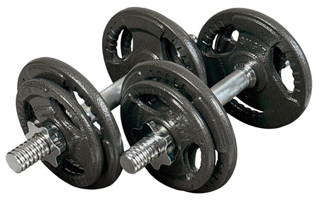 Hantle żeliwne regulowane Hammertone UNDERFIT 2 x 10kg zestaw siłowy