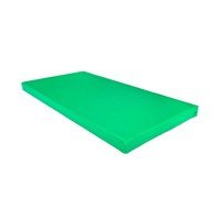 Materac gimnastyczny UNDERFIT 120 x 60 x 6 cm miękki zielony