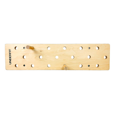 Tablica wspinaczkowa PegBoard UNDERFIT 120 x 30 cm