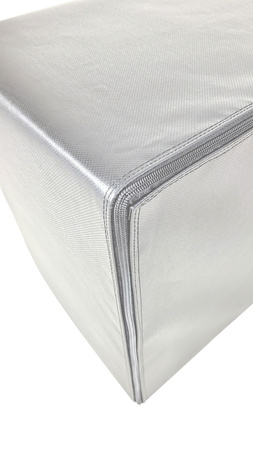 Skrzynia plyometryczna Soft Box UNDERFIT 50 x 40 x 30 cm szara