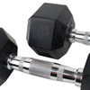 Hantla hex gumowana UNDERFIT 22,5 kg