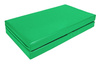 Materac dwuczęściowy z rzepami UNDERFIT  130 x 120 x 10 cm miękki zielony