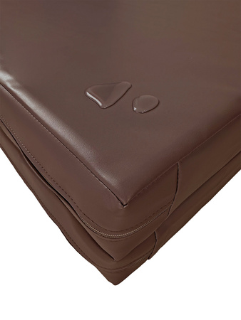 Materac asekuracyjny składany UNDERFIT 140 x 100 x 10 cm brązowy