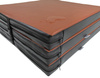 Materac gimnastyczny składany UNDERFIT 180 x 60 x 6 cm miękki brązowy