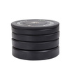 Zestaw obciążeń olimpijskich UNDERFIT BUMPER BLACK 150 kg