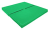 Materac dwuczęściowy z rzepami UNDERFIT  130 x 120 x 10 cm miękki zielony