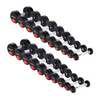 Zestaw hantli gumowanych UNDERFIT 2 x 1-10 kg 10 par (110 kg) siłownia
