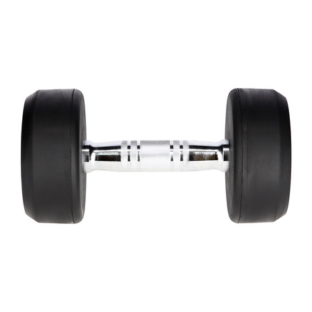 Hantla gumowana 1 kg UNDERFIT do ćwiczeń siłowych fitness