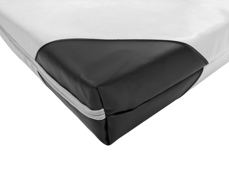 Materac gimnastyczny UNDERFIT 200 x 120 x 10 cm miękki biały