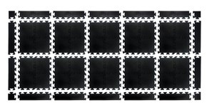 Puzzle gumowe UNDERFIT 20 mm 10 m2 + zakończenia