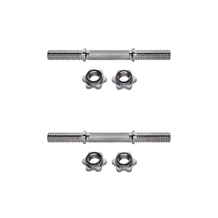 Gryf krótki z gwintem i zaciskami (30mm) UNDERFIT 35 cm - 2 sztuki