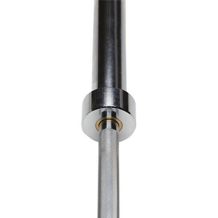 Gryf olimpijski prosty + zaciski UNDERFIT 220 cm