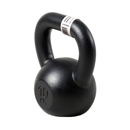 Kettlebell żeliwny czarny UNDERFIT 10 kg