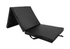 OUTLET Materac gimnastyczny składany UNDERFIT 180 x 60 x 6 cm twardy czarny
