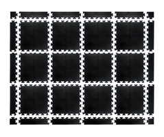 Puzzle gumowe UNDERFIT 25 mm 12 m2 + zakończenia