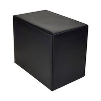 Skrzynia plyometryczna Soft Box UNDERFIT 60 x 50 x 40 cm czarna