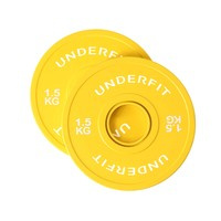 Obciążenie olimpijskie bumper Color Mini UNDERFIT 2 x 1,5 kg