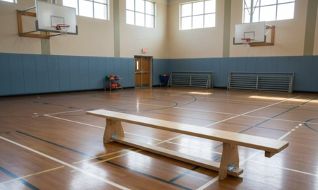 Ławka gimnastyczna drewniana UNDERFIT 2 m