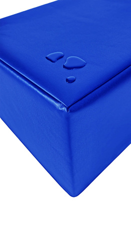 Skrzynia plyometryczna Soft Box UNDERFIT 50 x 40 x 30 cm niebieska