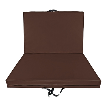 Materac asekuracyjny składany UNDERFIT 140 x 100 x 10 cm brązowy