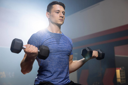 Zestaw hantli hex UNDERFIT 2 x 1-10 kg (110kg)